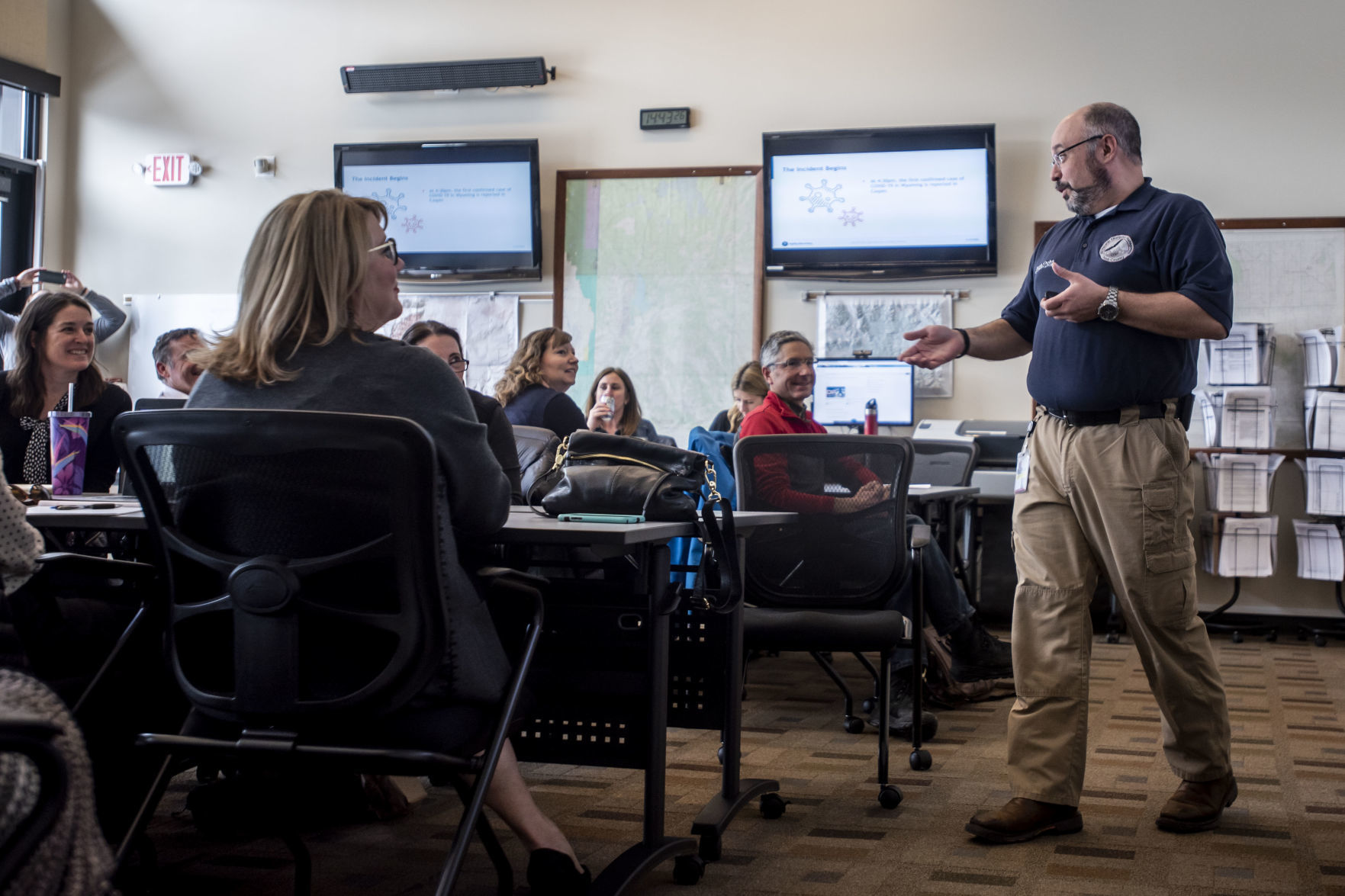 Teton County Emergency Management COVID-19 meeting
